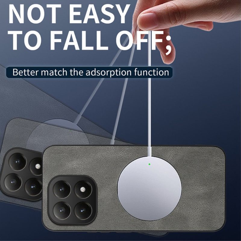 Kuori Xiaomi 15t Magsafe-nahkakuvio Suojakuori