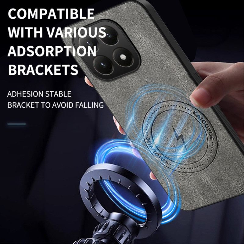 Kuori Xiaomi 15t Magsafe-nahkakuvio Suojakuori