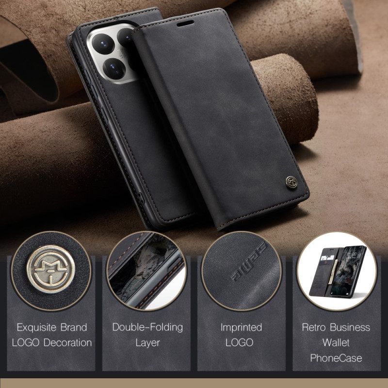 Nahkakotelo Xiaomi 15t Caseme