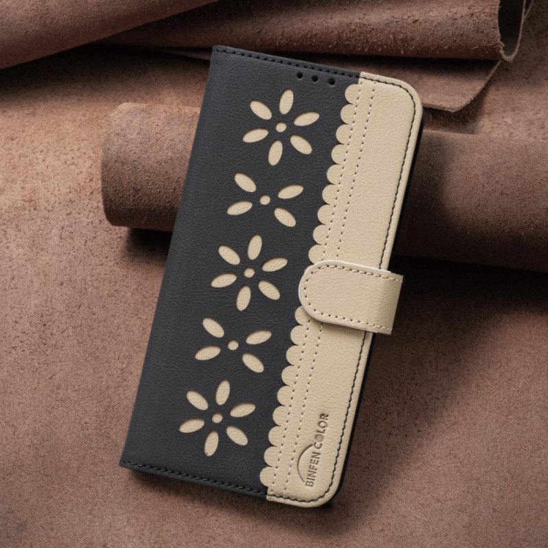 Nahkakotelo Xiaomi 15t Kukallinen Binfen Color