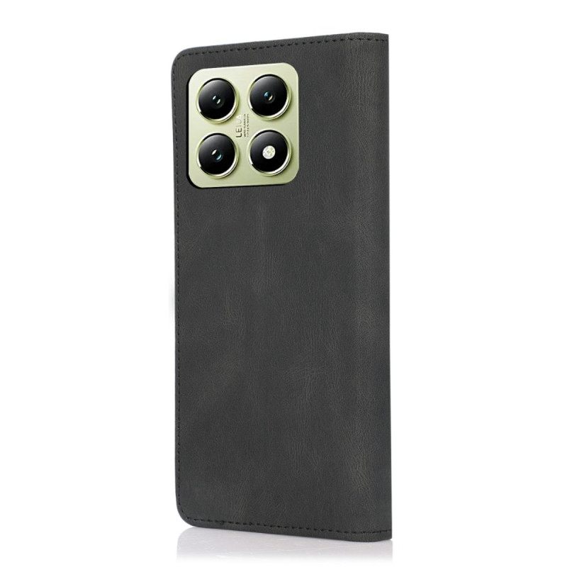 Nahkakotelo Xiaomi 15t Mokkanahkakuvio Suojakuori