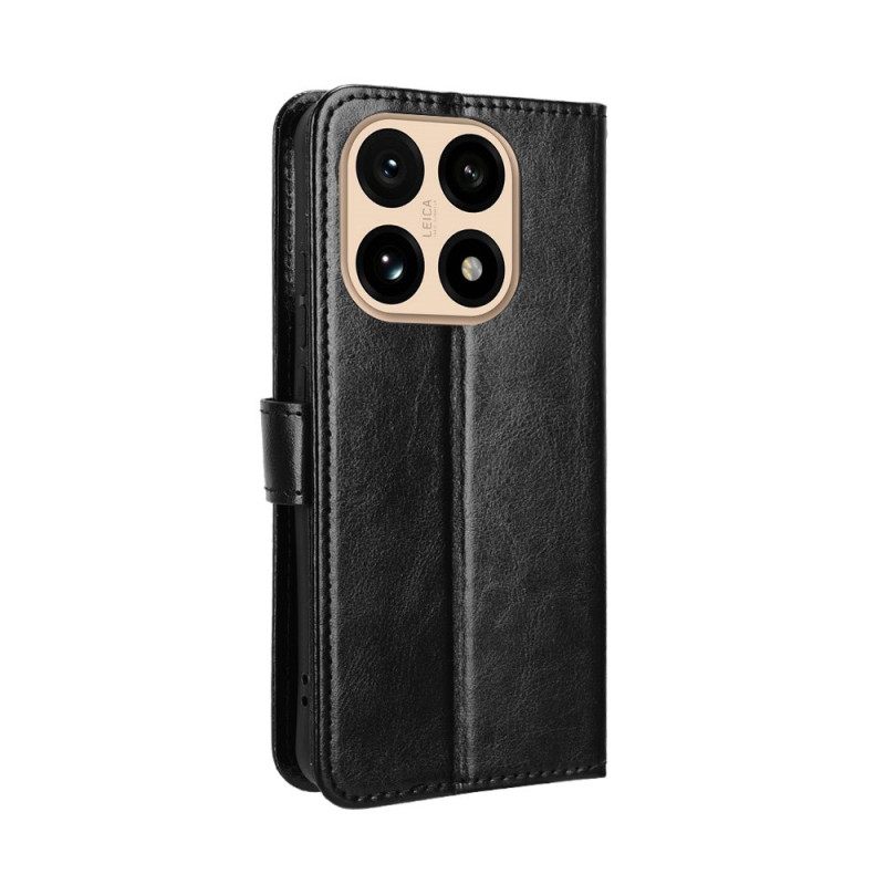 Nahkakotelo Xiaomi 15t Räikeä Tekonahka