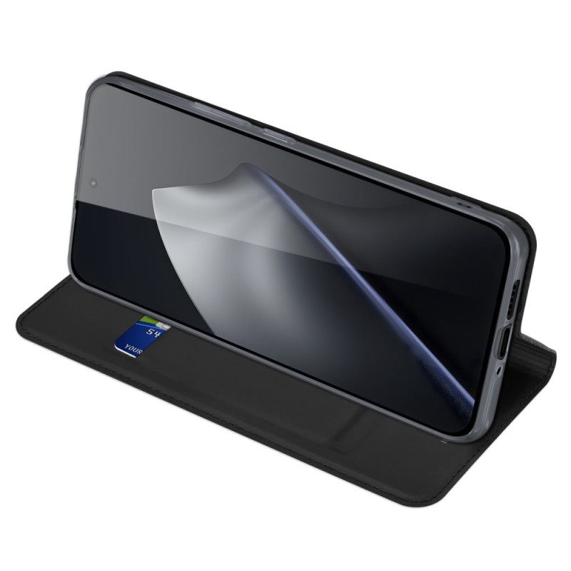 Nahkakotelo Xiaomi 15t Skin Pro -sarja Dux Ducis Suojakuori