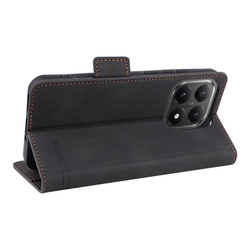 Nahkakotelo Xiaomi 15t Tetro-suunnittelu Suojakuori