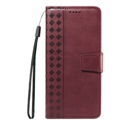 Nahkakotelo Xiaomi 15t Timanttireunus