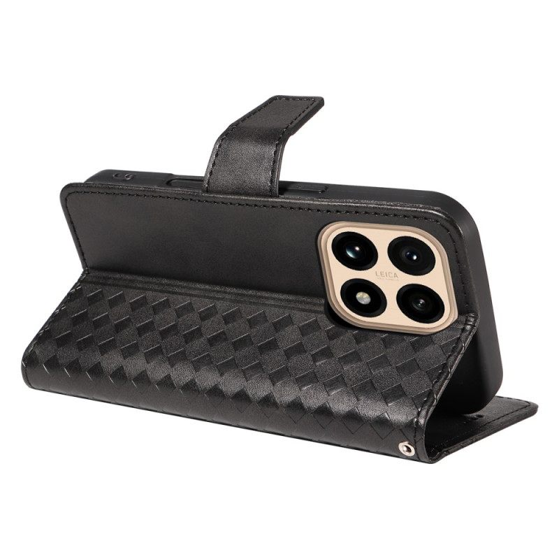 Nahkakotelo Xiaomi 15t Timanttireunus