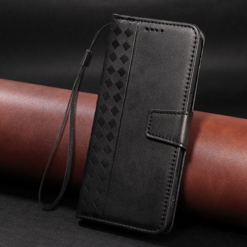 Nahkakotelo Xiaomi 15t Timanttireunus