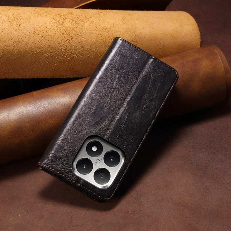 Nahkakotelo Xiaomi 15t Vahattu Tekonahka