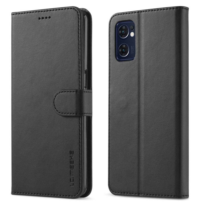 Kotelot Oppo Find X5 Lite Faux Leather Lc.imeeke