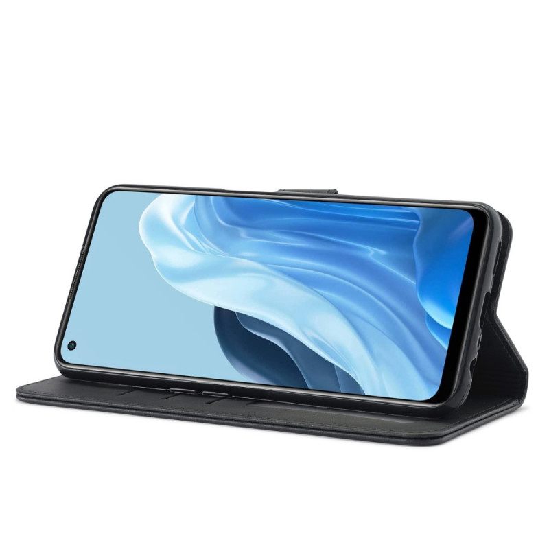 Kotelot Oppo Find X5 Lite Faux Leather Lc.imeeke