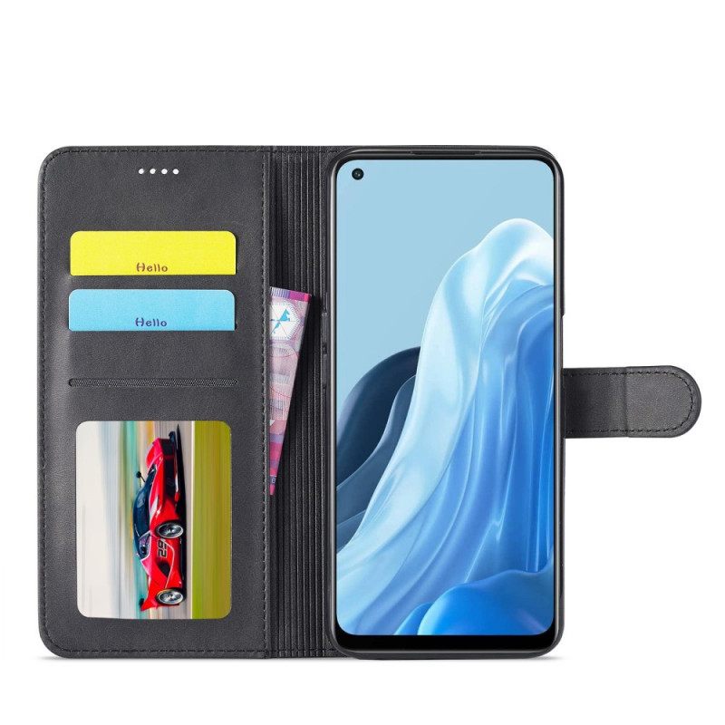 Kotelot Oppo Find X5 Lite Faux Leather Lc.imeeke