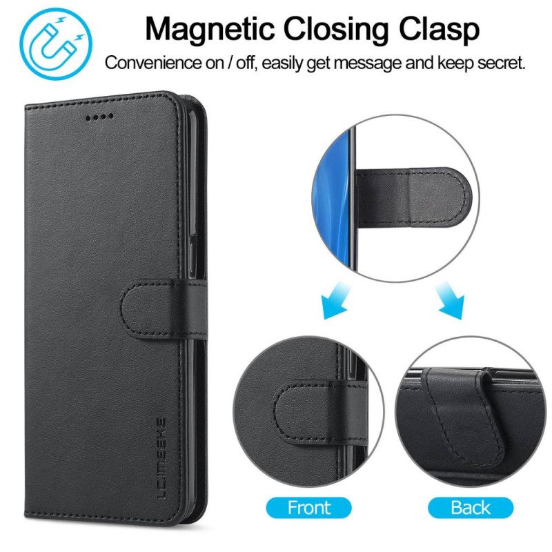 Kotelot Oppo Find X5 Lite Faux Leather Lc.imeeke