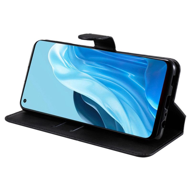 Kotelot Oppo Find X5 Lite Keinonahkaa