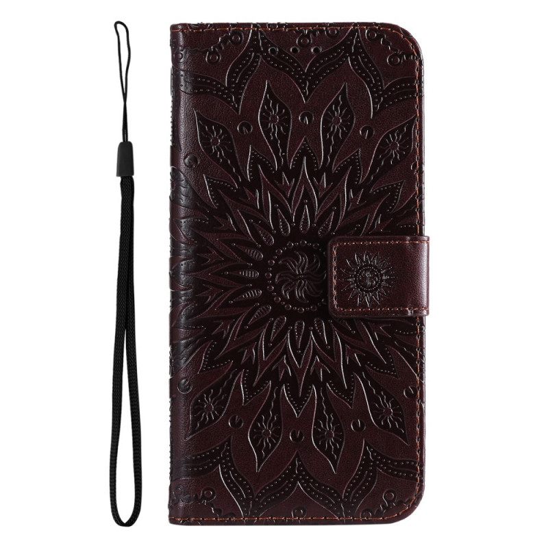 Kotelot Oppo Find X5 Lite Suojaketju Kuori Mandala Aurinkohihna