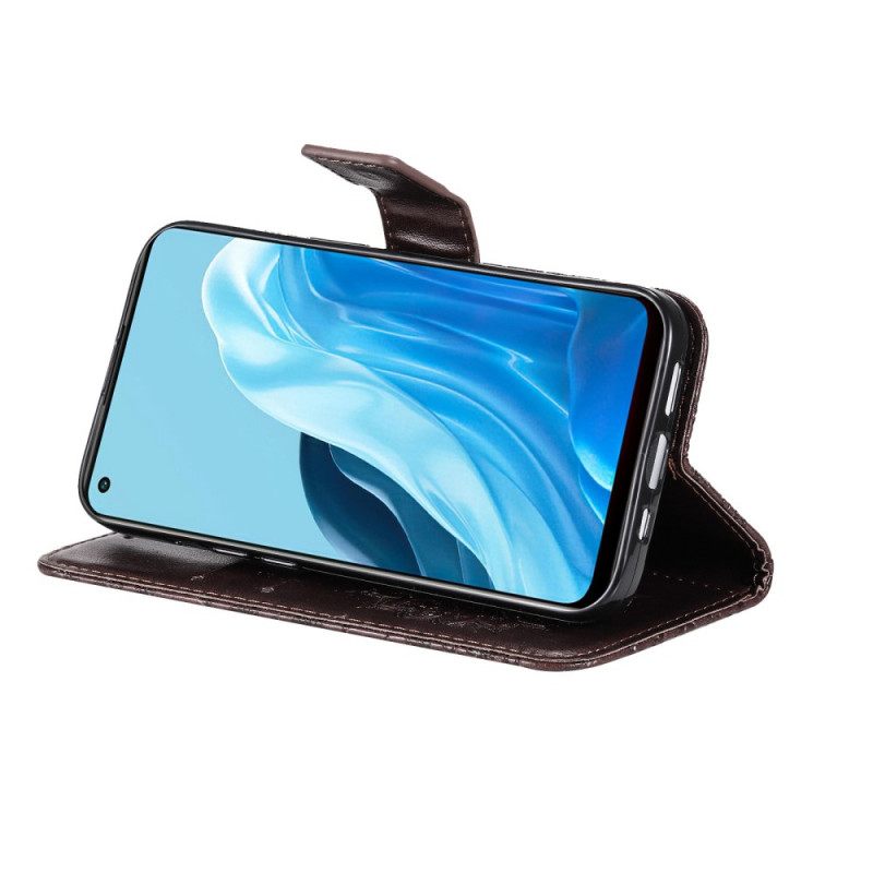 Kotelot Oppo Find X5 Lite Suojaketju Kuori Mandala Aurinkohihna