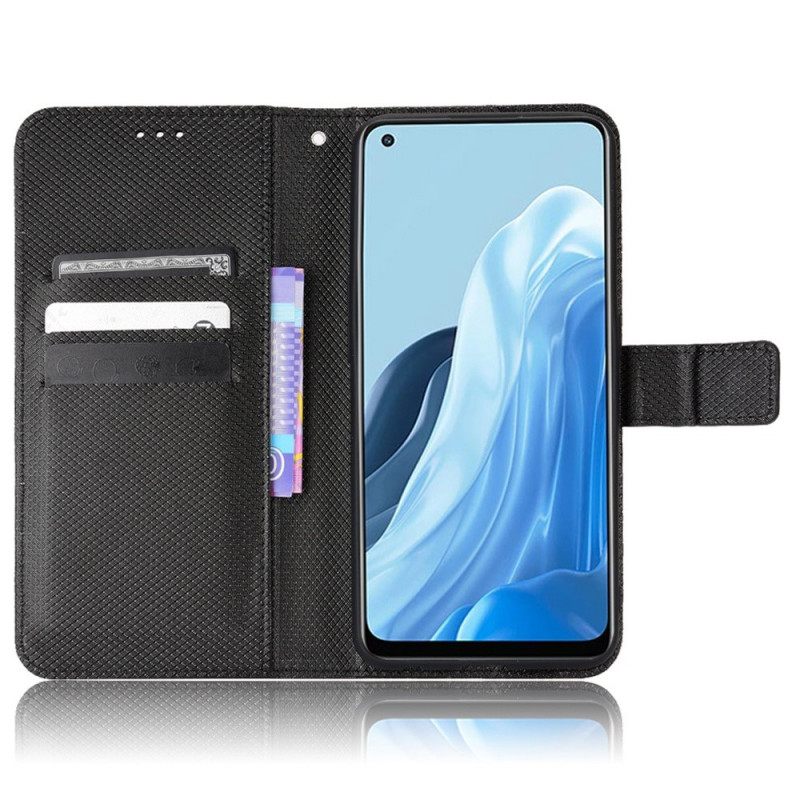 Kotelot Oppo Find X5 Lite Suojaketju Kuori Tyylikäs Keinonahkahihna