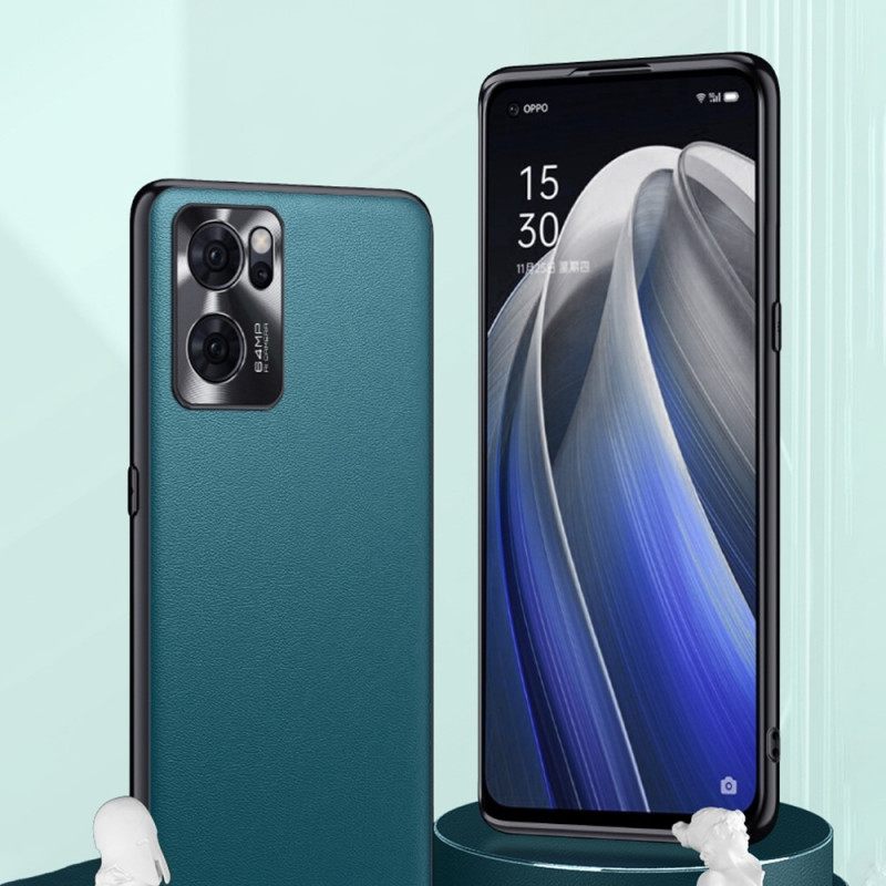 Kuori Oppo Find X5 Lite Faux Leather Fukela