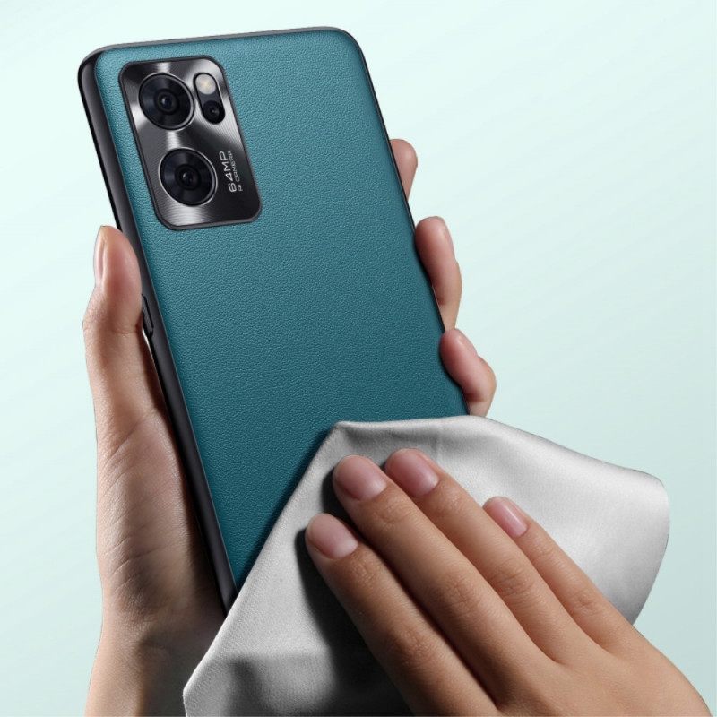 Kuori Oppo Find X5 Lite Faux Leather Fukela
