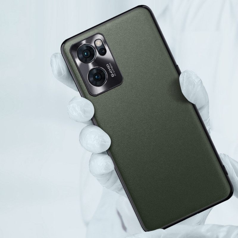 Kuori Oppo Find X5 Lite Faux Leather Fukela