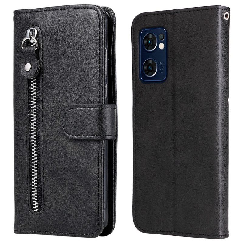 Nahkakotelo Oppo Find X5 Lite Wallet