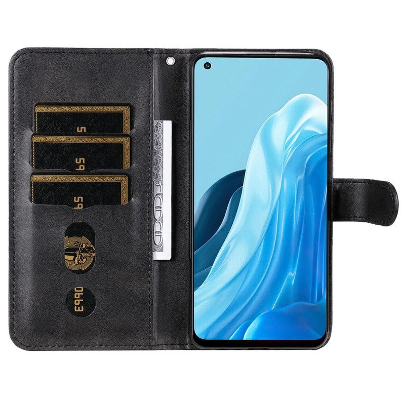 Nahkakotelo Oppo Find X5 Lite Wallet