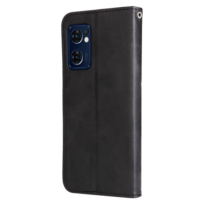 Nahkakotelo Oppo Find X5 Lite Wallet