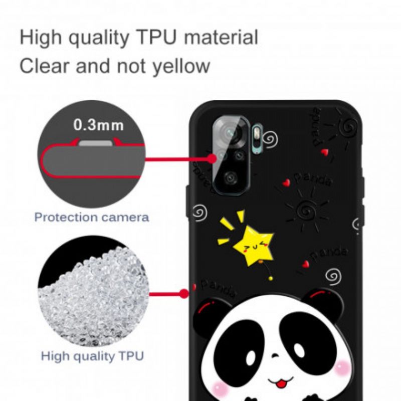 Case Xiaomi Redmi Note 10 / 10S Star Panda
