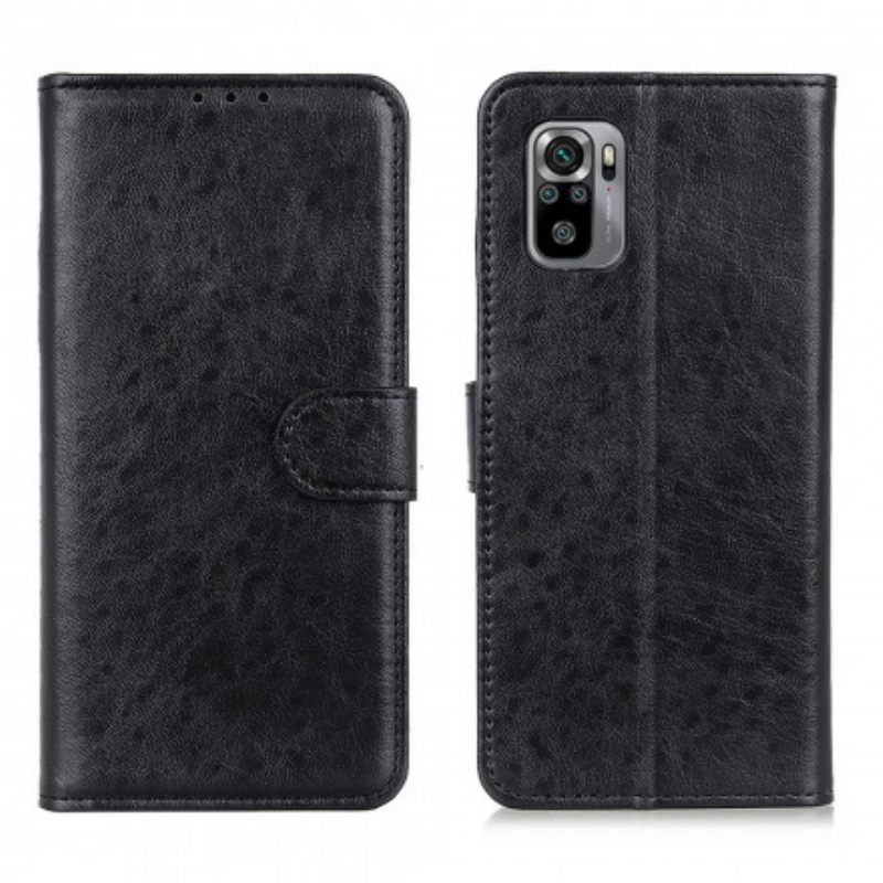 Flip Case Xiaomi Redmi Note 10 / 10S Teksturoitu Keinonahka