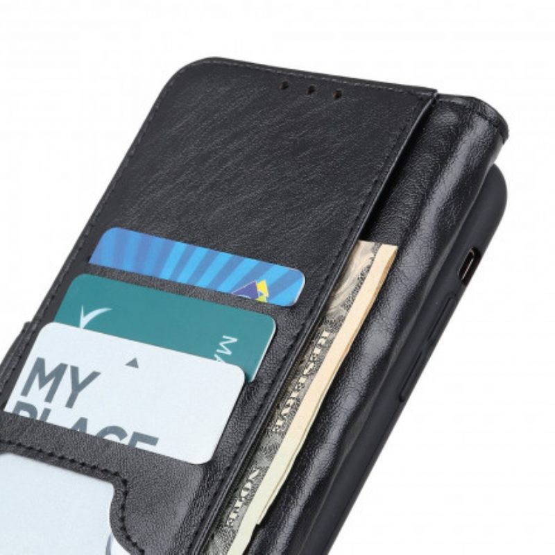 Flip Case Xiaomi Redmi Note 10 / 10S Teksturoitu Keinonahka