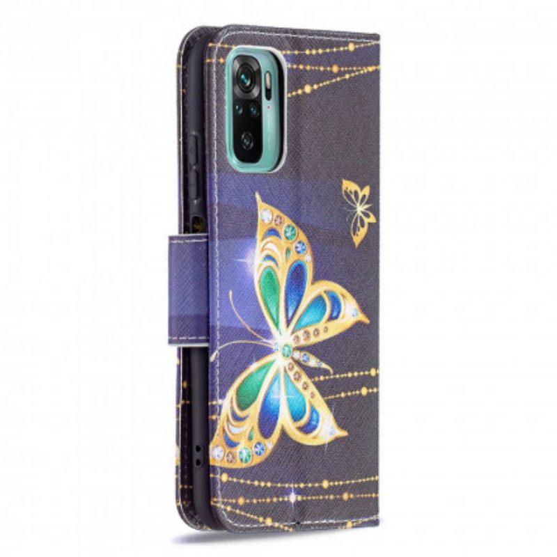 Kotelot Xiaomi Redmi Note 10 / 10S Magic Butterfly