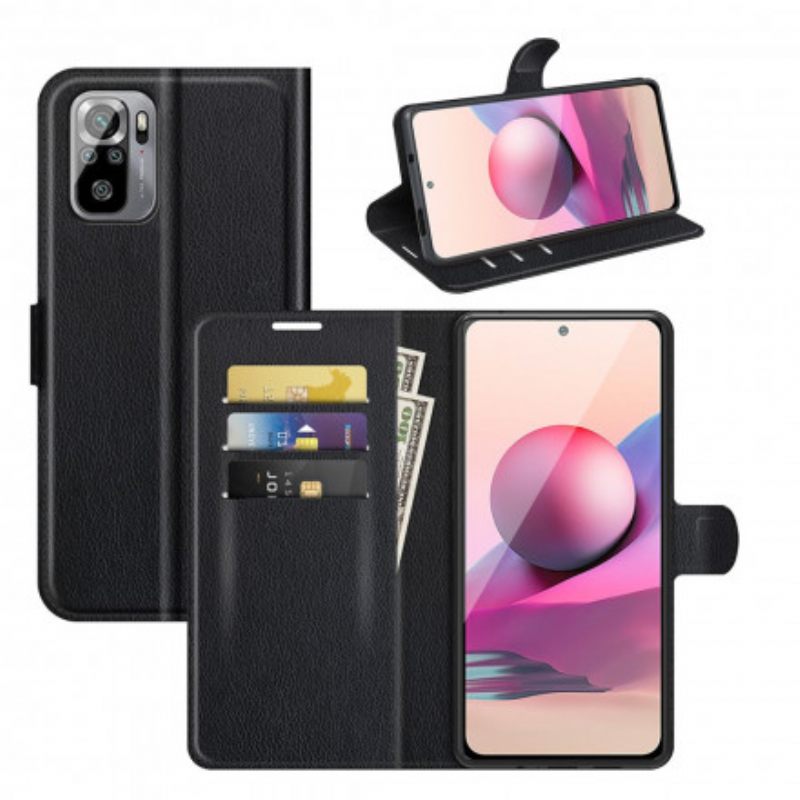 Kotelot Xiaomi Redmi Note 10 / 10S Style Nahkainen Magneettilukko