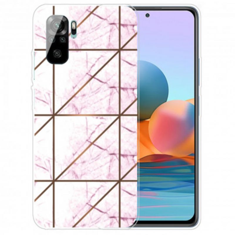 Kuori Xiaomi Redmi Note 10 / 10S Intense Geometry Marble