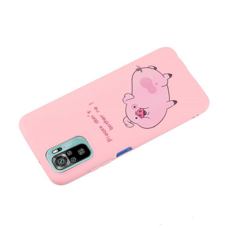Kuori Xiaomi Redmi Note 10 / 10S Pig Ja Lanyard Kiss