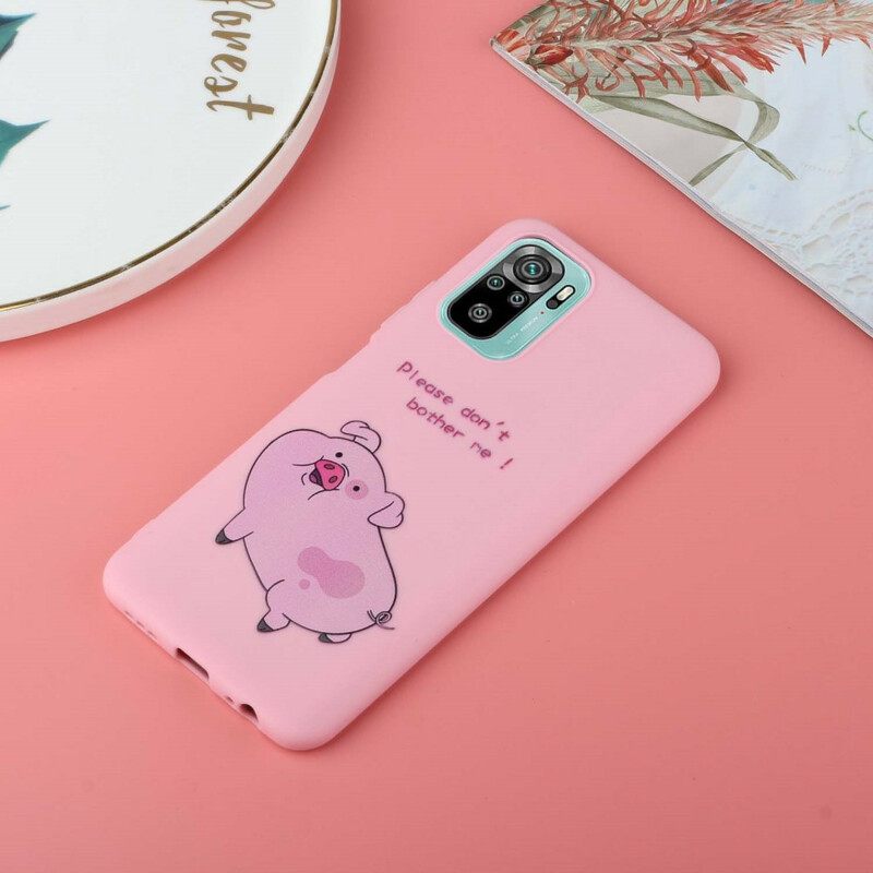 Kuori Xiaomi Redmi Note 10 / 10S Pig Ja Lanyard Kiss