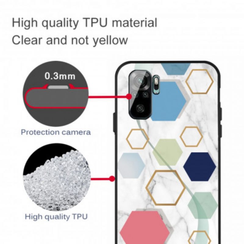 Kuori Xiaomi Redmi Note 10 / 10S Premium Marble