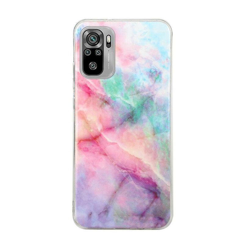 Kuori Xiaomi Redmi Note 10 / 10S Värillinen Marmori