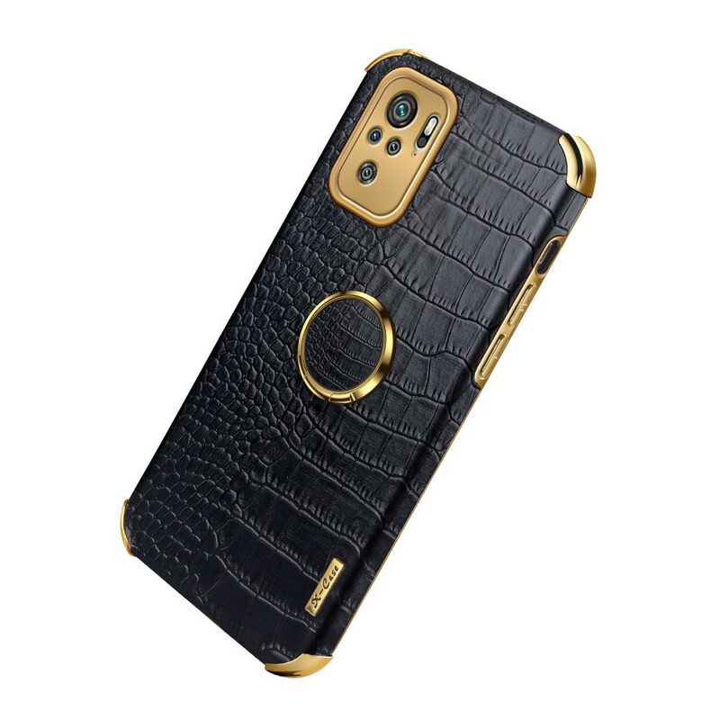 Kuori Xiaomi Redmi Note 10 / 10S X-case Crocodile Skin Effect