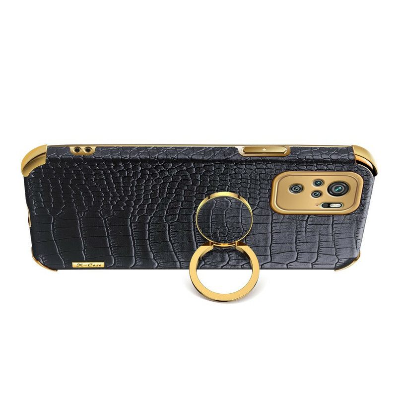 Kuori Xiaomi Redmi Note 10 / 10S X-case Crocodile Skin Effect