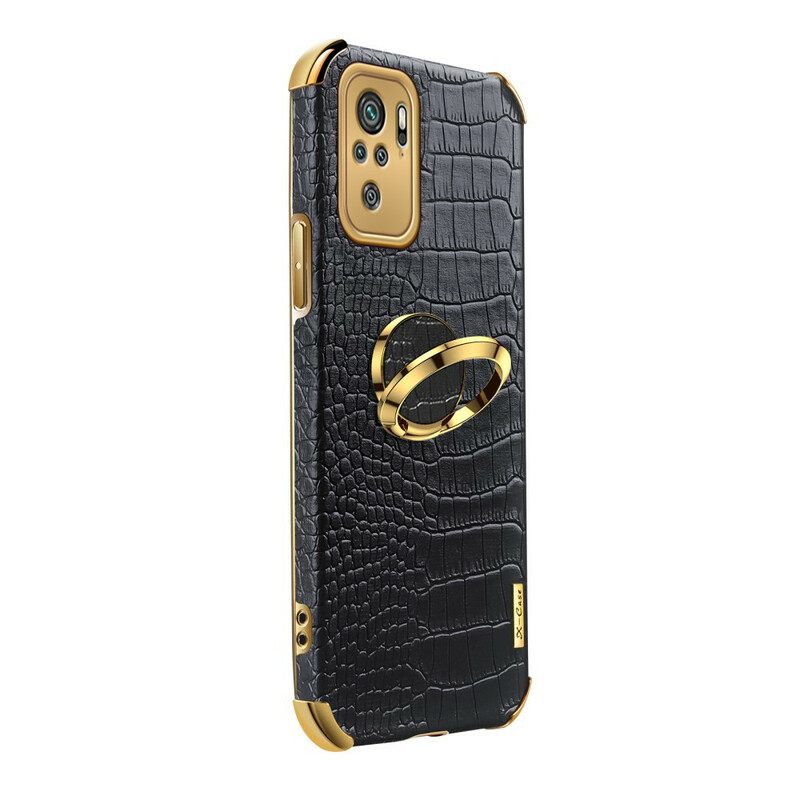 Kuori Xiaomi Redmi Note 10 / 10S X-case Crocodile Skin Effect
