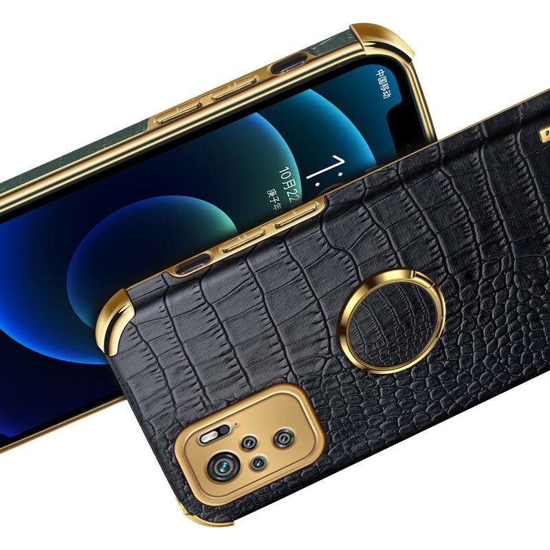 Kuori Xiaomi Redmi Note 10 / 10S X-case Crocodile Skin Effect