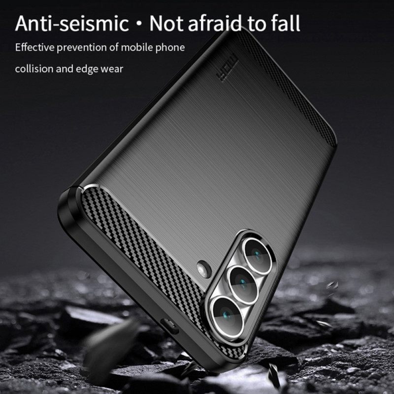 Case Samsung Galaxy S25 Fe Puhelinkuoret Harjattu Hiilikuitu