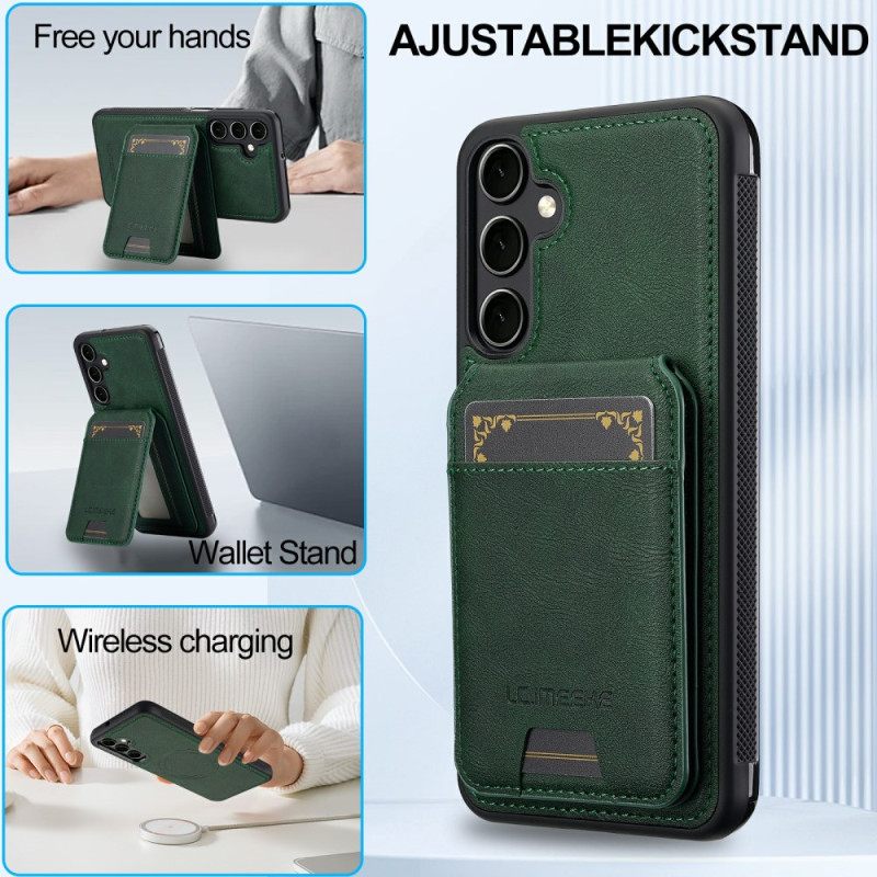 Case Samsung Galaxy S25 Fe Puhelinkuoret Irrotettava Magneettikorttikotelo