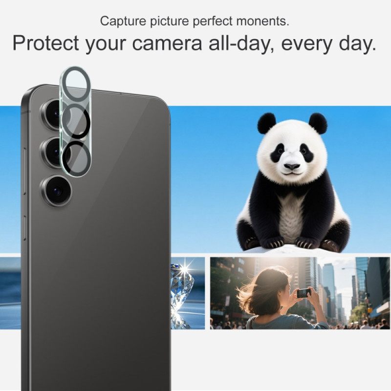 Karkaistusta Lasista Valmistettu Linssinsuoja Samsung Galaxy S25 Fe (musta Ympyräkuvio) Imak