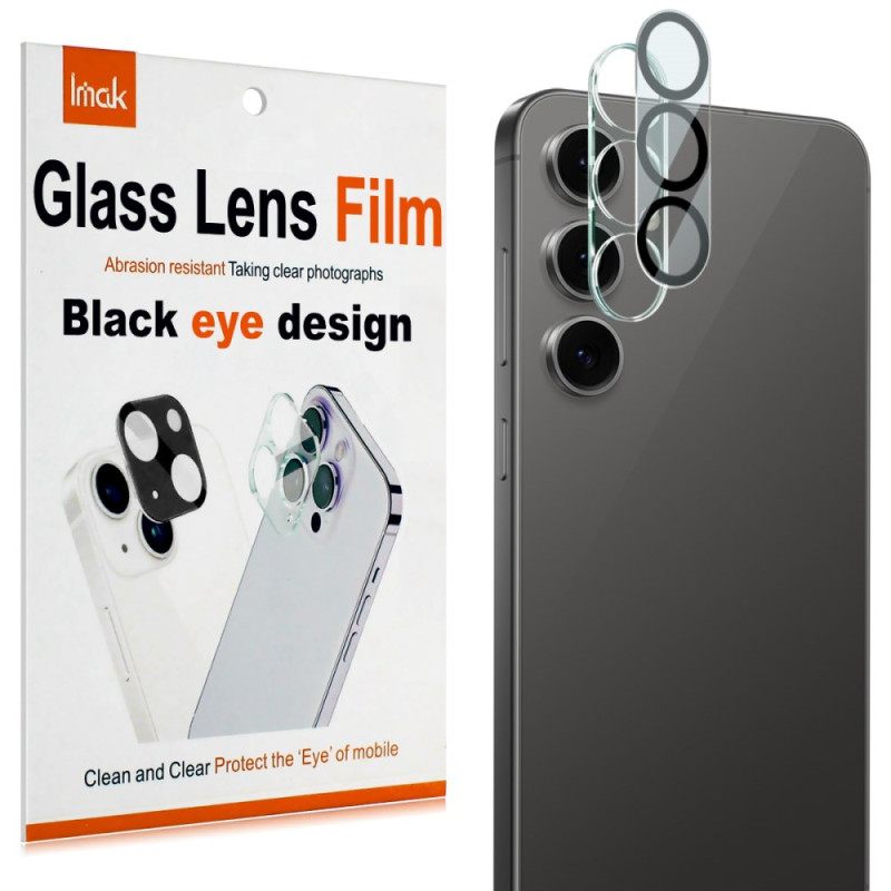 Karkaistusta Lasista Valmistettu Linssinsuoja Samsung Galaxy S25 Fe (musta Ympyräkuvio) Imak