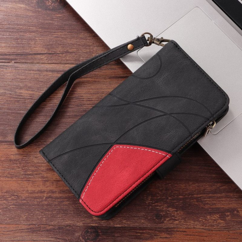 Kotelot Samsung Galaxy S25 Fe Kaksisävyinen Aaltokuvio