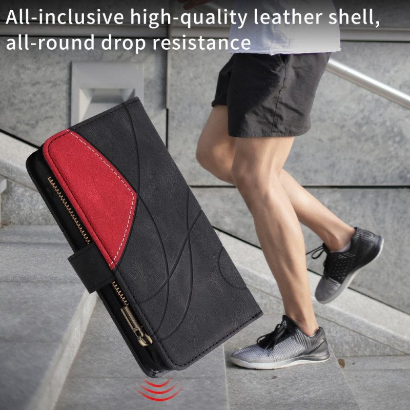 Kotelot Samsung Galaxy S25 Fe Kaksisävyinen Aaltokuvio