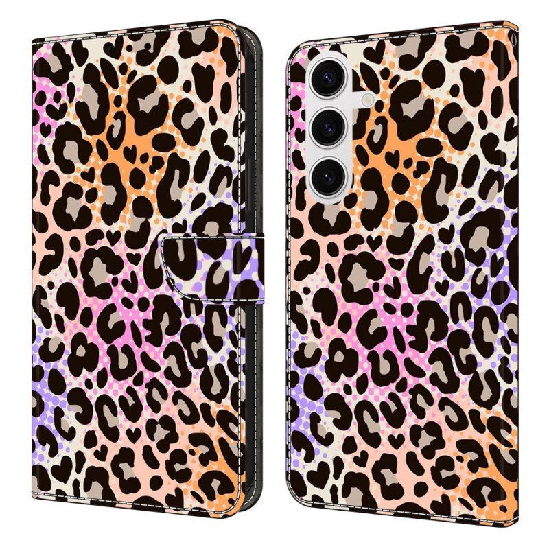 Kotelot Samsung Galaxy S25 Fe Leopardin Ihokuvio Suojakuori
