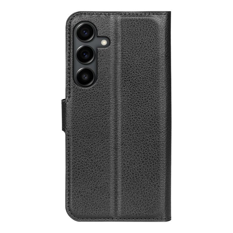 Kotelot Samsung Galaxy S25 Fe Litsikuvioinen Tekonahka