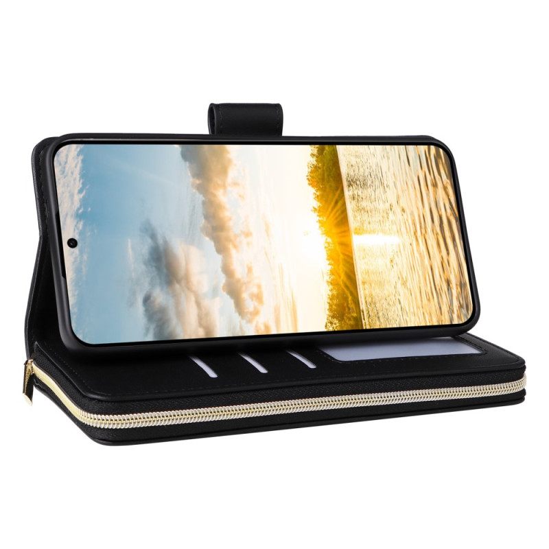 Kotelot Samsung Galaxy S25 Fe Puhelinkuoret Keinonahka Hihnalla