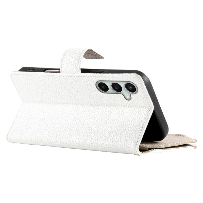 Kotelot Samsung Galaxy S25 Fe Puhelinkuoret Nahkainen Vetoketjullinen Lompakko Hihnoilla